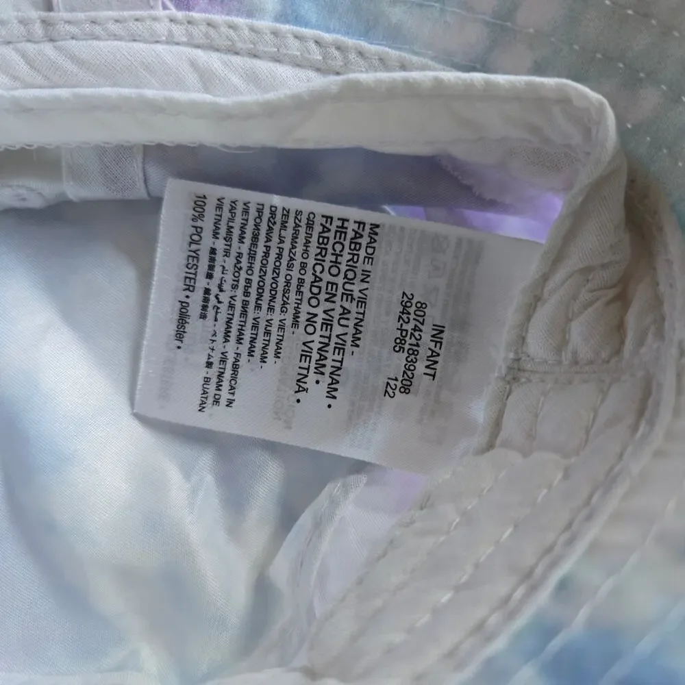 Nike Infant Sun Bucket Hat, Boy or Girl, Tie Dyed